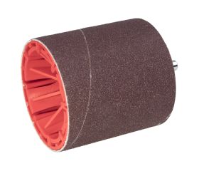 1 tambor abrasivo, vástago de 8 mm, Ø 75 x 80 mm