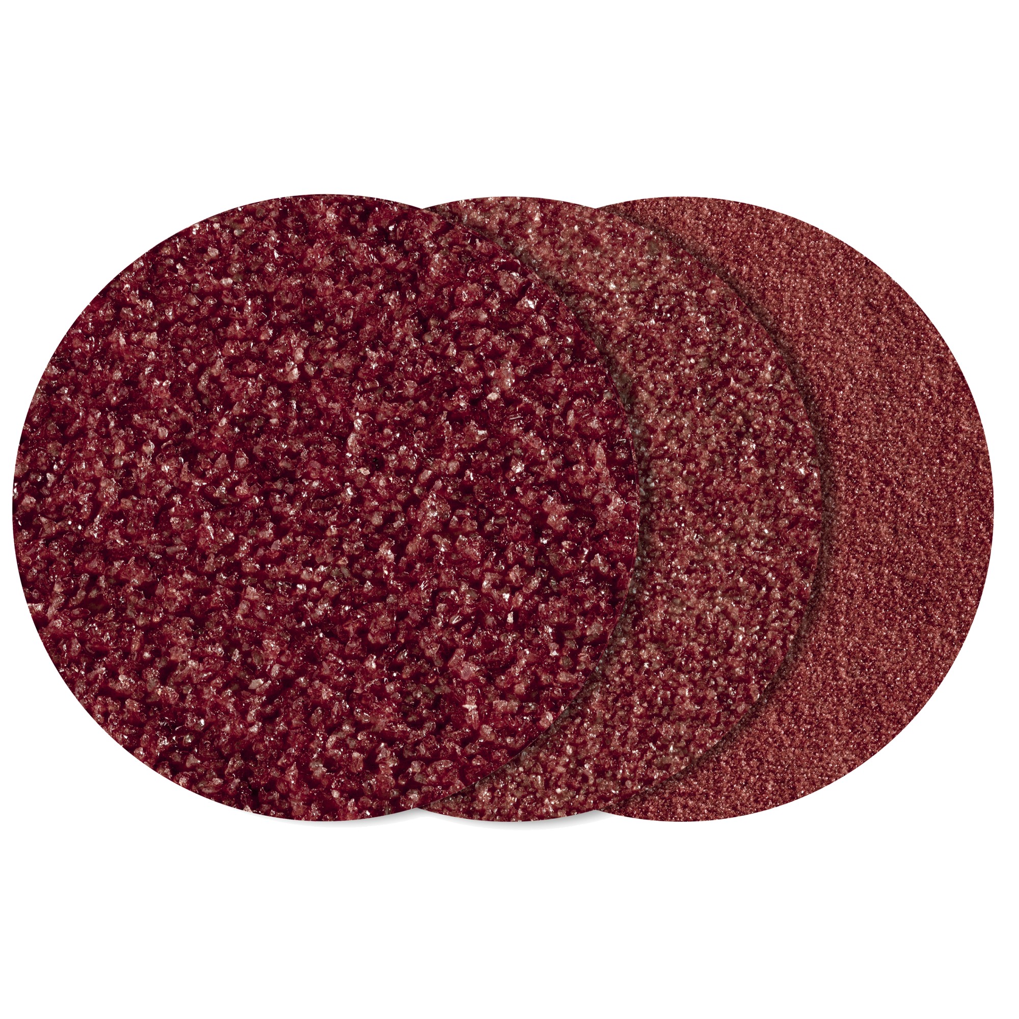 1 juego de discos adhesivos de lijar de 12 piezas, corindón Ø 125 mm