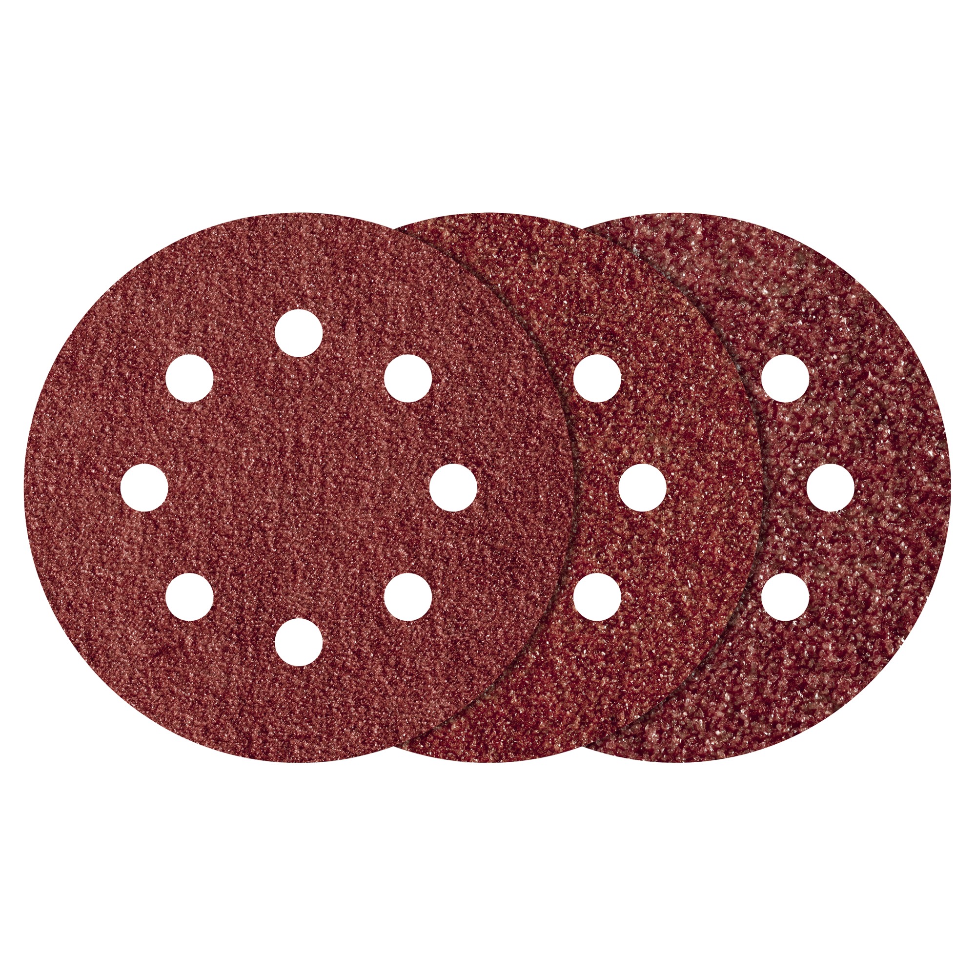 1 juego de discos adhesivos de lijar de 25 piezas, para exc., Ø 115 mm
