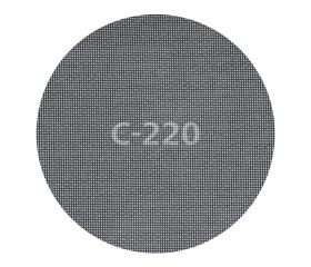 5 rejillas de lijado adhesivas SiC grano 220 Ø 225 mm