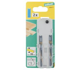 2 hojas de sierra de calar HCS L=70 mm, vástago en U