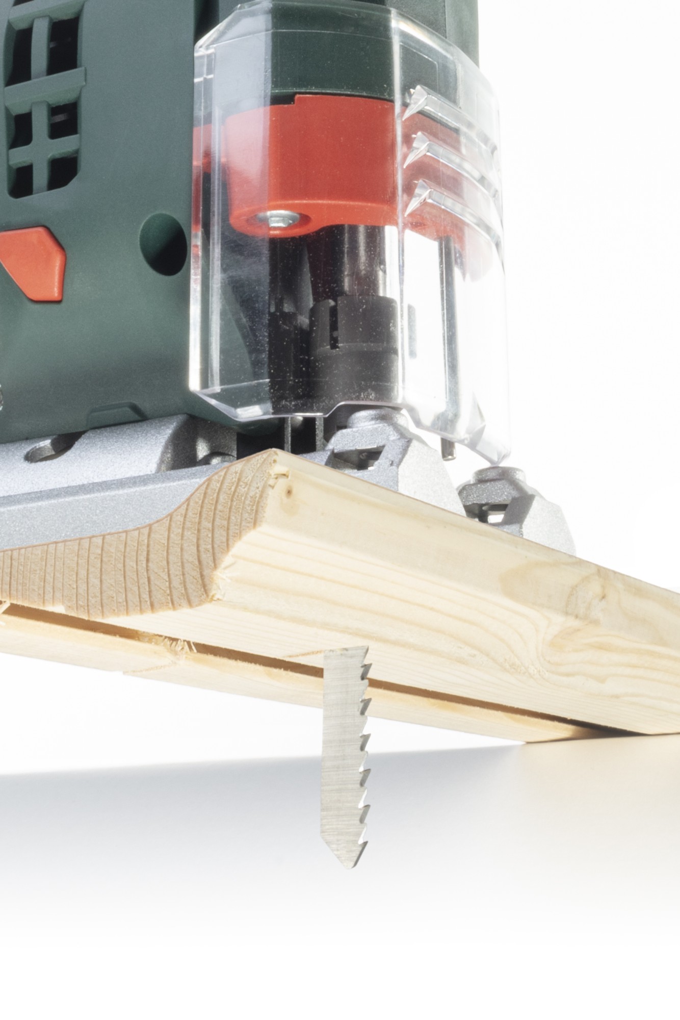 Hojas de sierra de calar HCS, vástago en U, madera y plástico, corte limpio