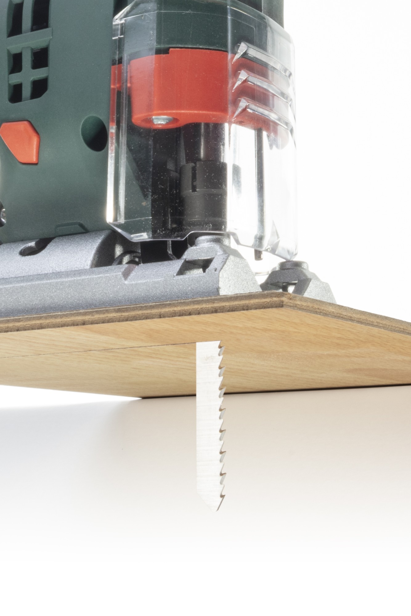 Hojas de sierra de calar HCS, vástago en U, madera y plástico, corte limpio