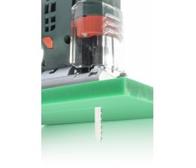 Hojas de sierra de calar HCS, vástago en U, madera y plástico, corte limpio