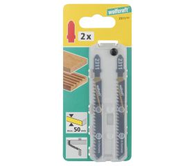 2 hojas de sierra de calar HCS L=100 mm, vástago en T