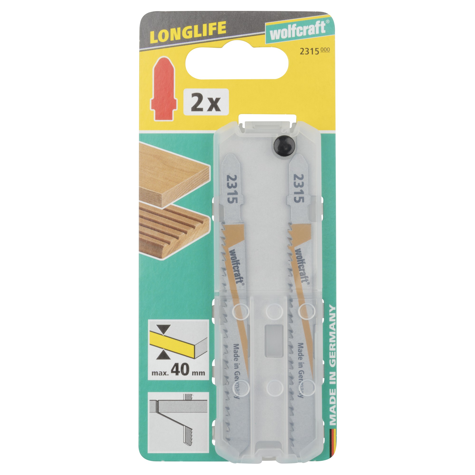 Hojas de sierra de calar HSS, vástago en T, madera y plástico, corte limpio