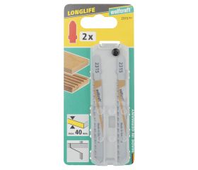 Hojas de sierra de calar HSS, vástago en T, madera y plástico, corte limpio