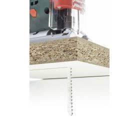 Hojas de sierra de calar HCS, vástago en T, madera, encimera de cocina, corte limpio