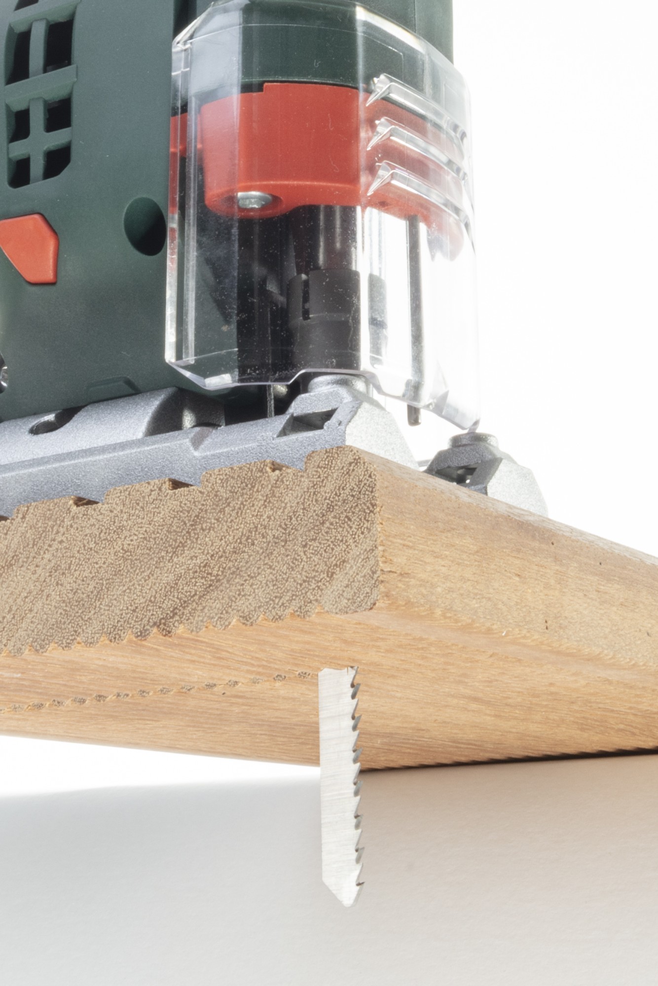 Hojas de sierra de calar BiM, vástago en T, madera con clavo, corte limpio