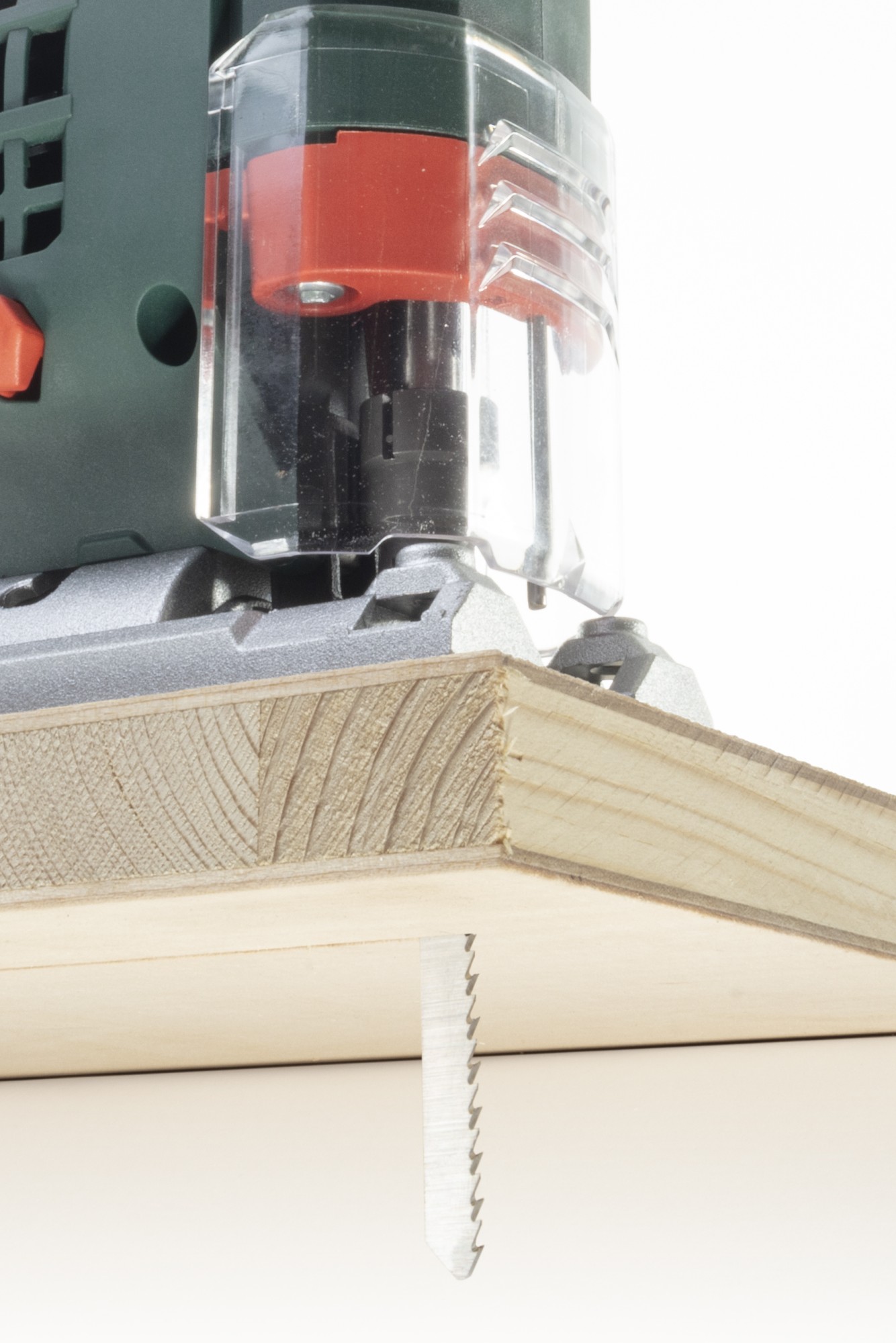 Hojas de sierra de calar BiM, vástago en T, madera con clavo, corte limpio