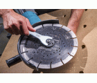 Llave de brida para amoladora angular, recta