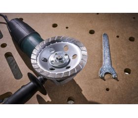 Juego de llave de brida para amoladora angular, recta, 2 piezas