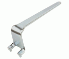 Llave de brida para amolador angular, acodada