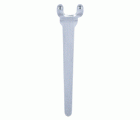 Llave de brida para amolador angular, acodada