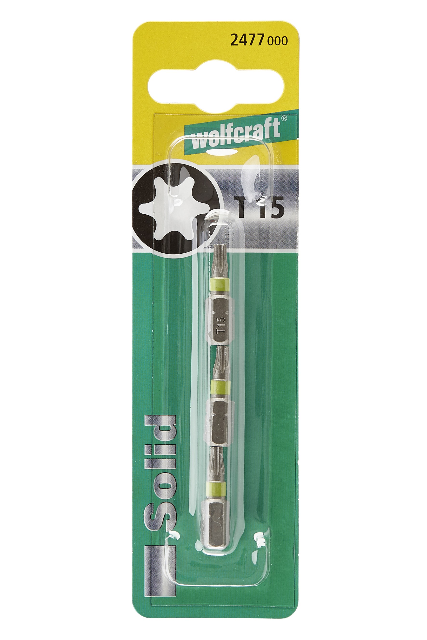 1 punta Solid T 15, suelta