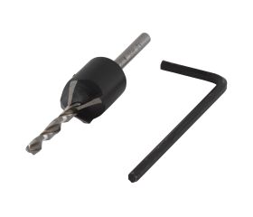Broca con avellanador ajustable, para tornillos de construcción de muebles