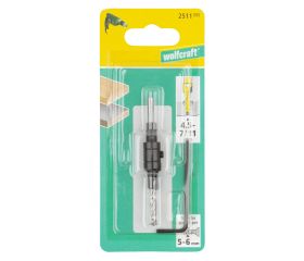 1 broca con avellanador Ø 4,5 - 11,0 mm