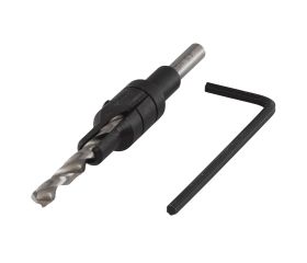 1 broca con avellanador Ø 4,5 - 11,0 mm