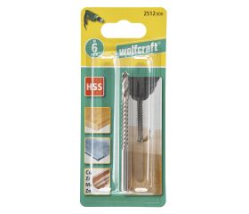 1 broca fresadora HSS Ø 6 x 90 mm