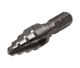 Broca escalonada HSS, vástago hexagonal