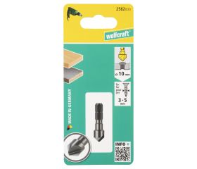 1 avellanador WS, vástago hexagonal, Ø 10 mm