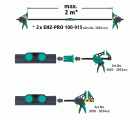 1 adaptador para sargentos monomanuales Connector PRO/EASY