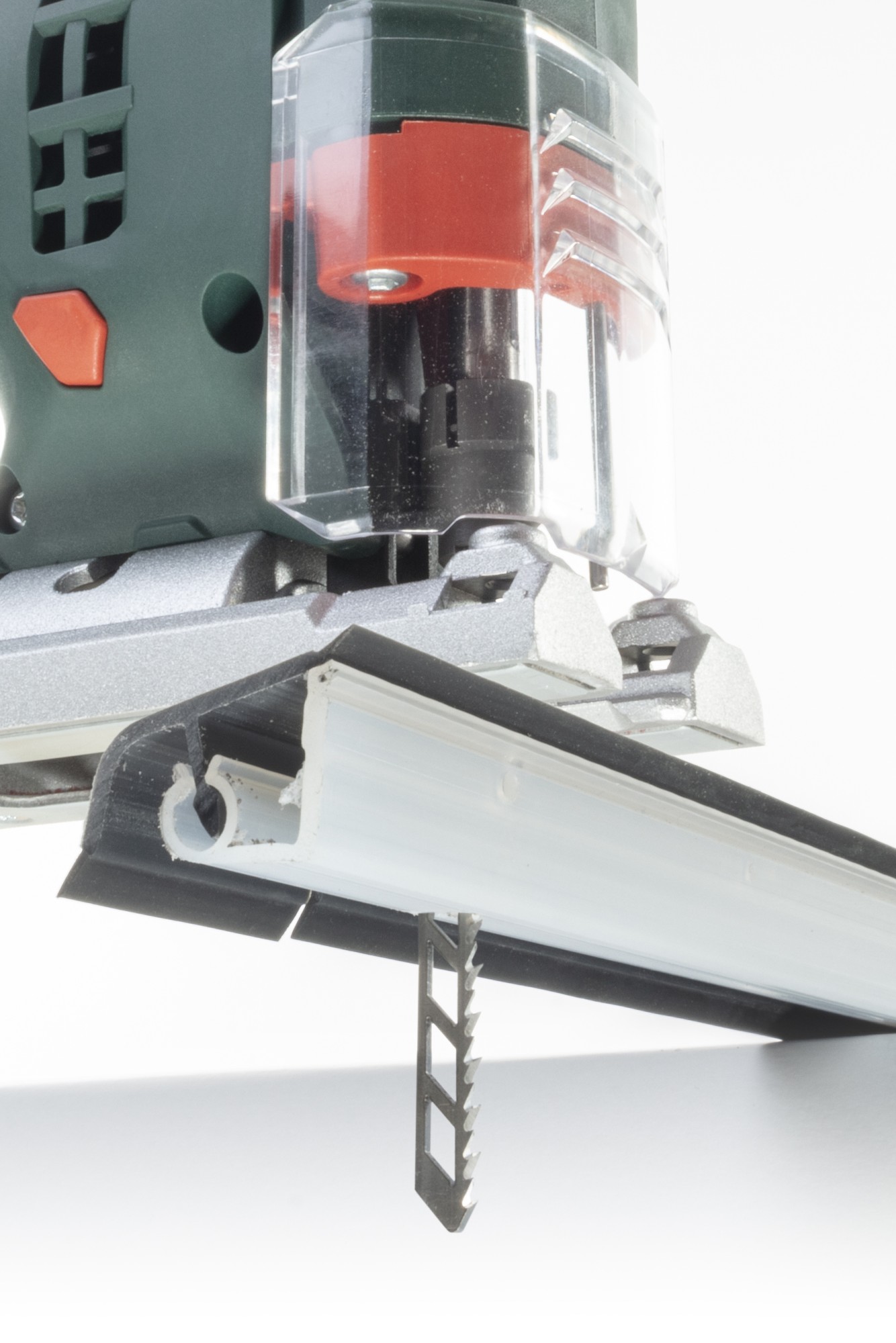 Hojas de sierra de calar HCS, vástago en T, madera y plástico, corte limpio y recto