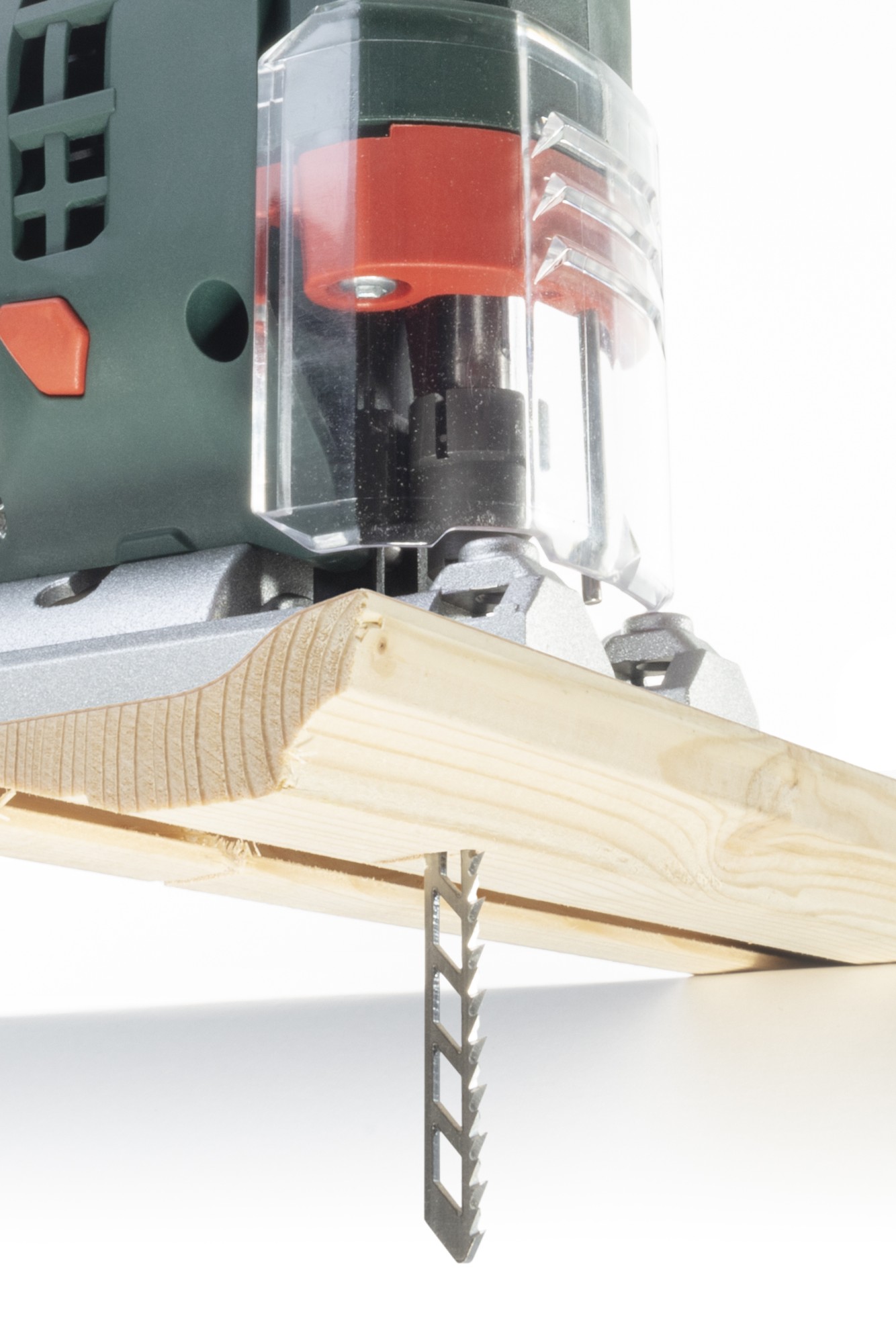 Hojas de sierra de calar HCS, vástago en T, madera y plástico, corte limpio y recto