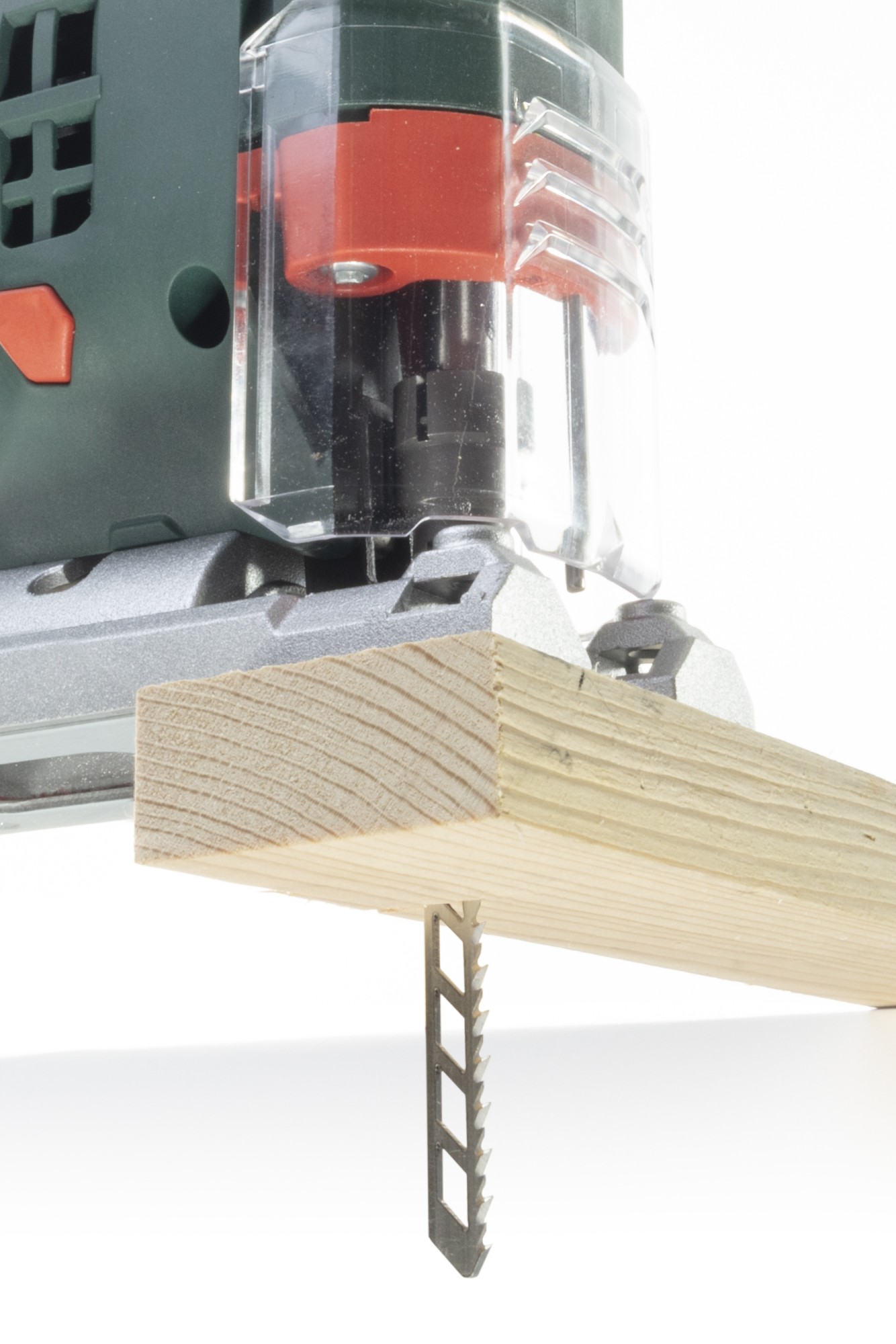 Hojas de sierra de calar HCS, vástago en T, madera y plástico, corte limpio y recto