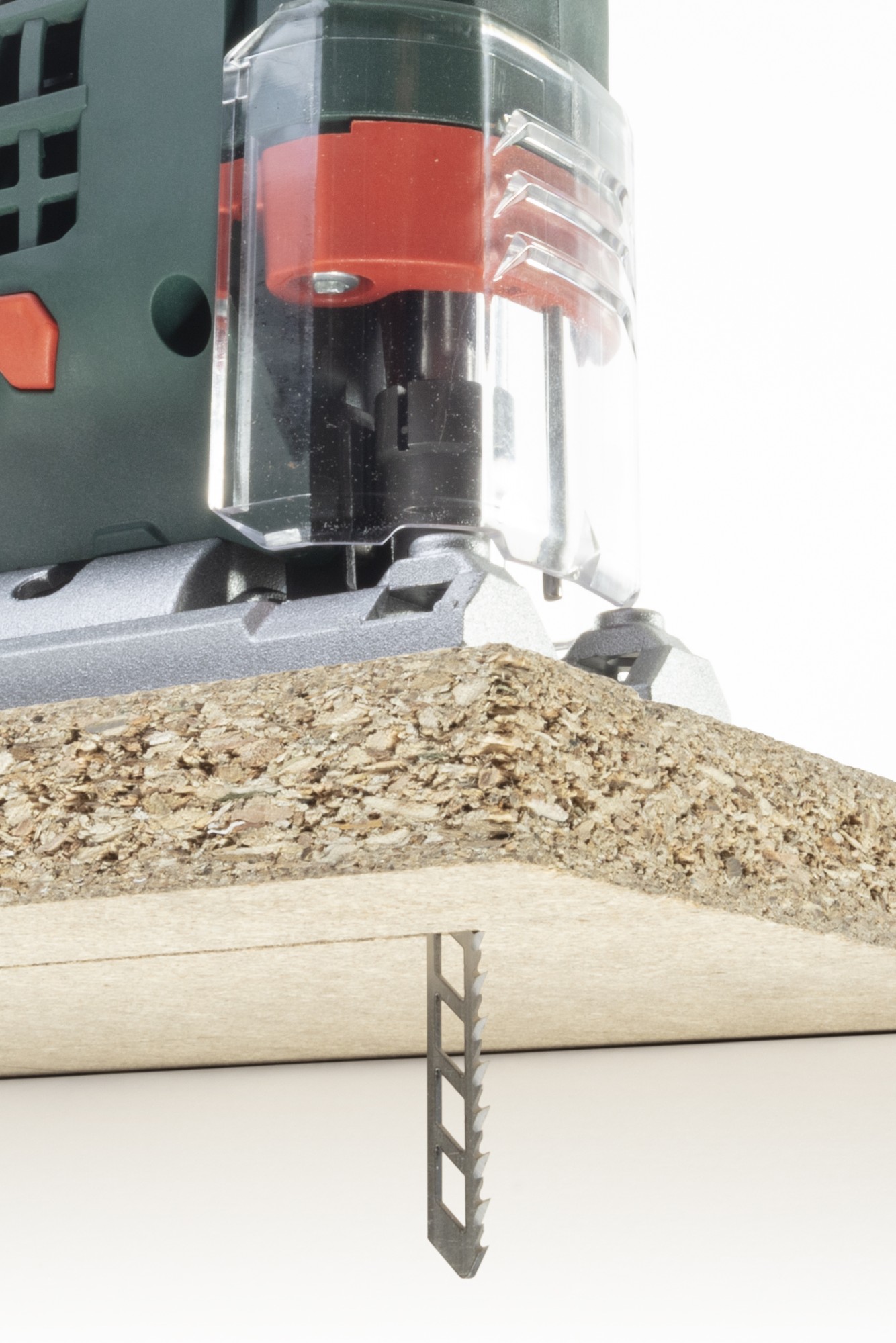 Hojas de sierra de calar HCS, vástago en T, madera y plástico, corte limpio y recto