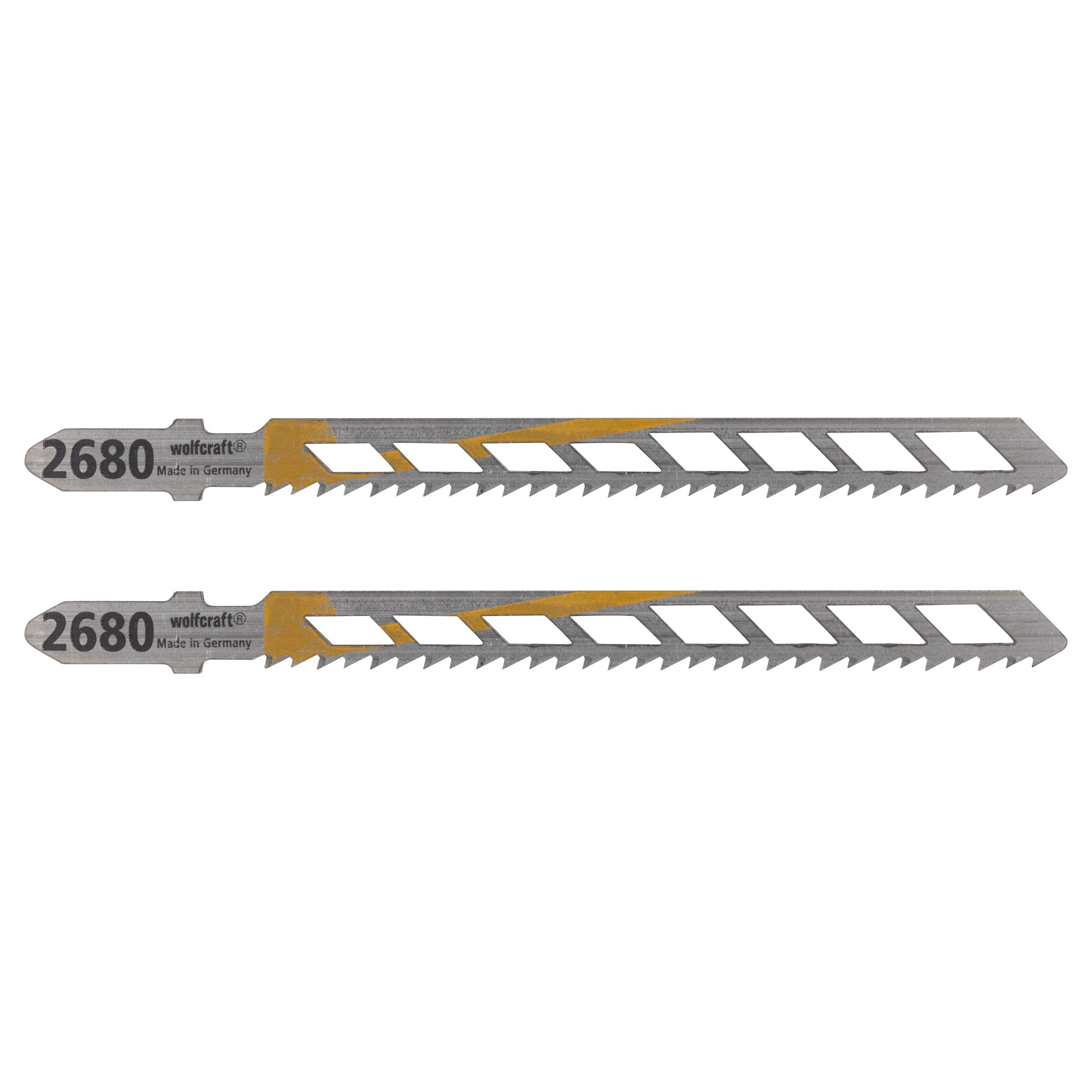2 hojas de sierra de calar HCS L=100 mm, vástago en T