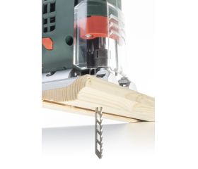 Hojas de sierra de calar HCS, vástago en T, madera y plástico, corte limpio y recto