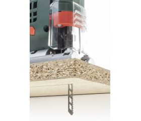 Hojas de sierra de calar HCS, vástago en T, madera y plástico, corte limpio y recto