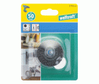 1 cepillo de disco de alambre de acero vást. hexagonal Ø 50 x 8 mm