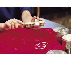 Cepillo rascador fino de alambre de latón