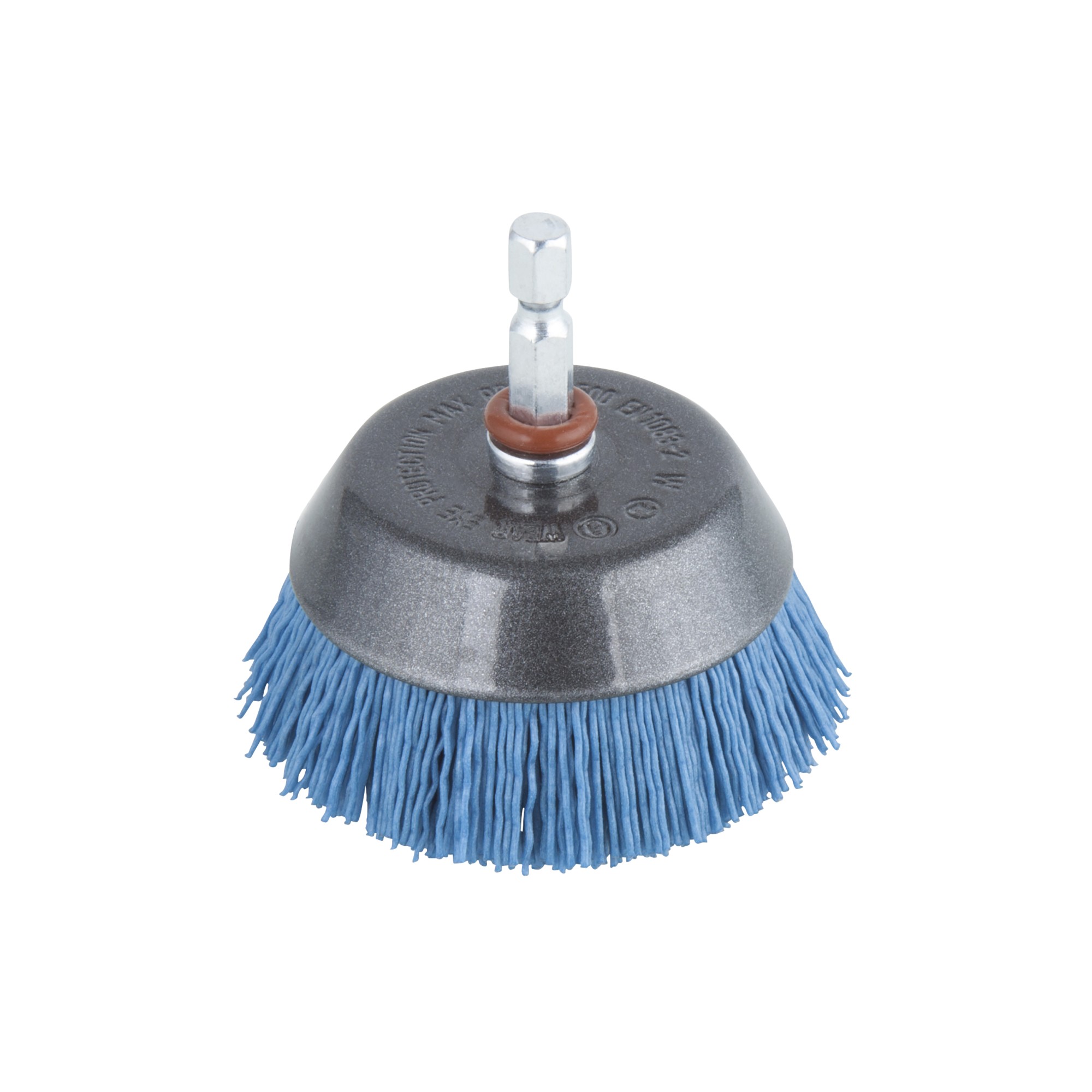 1 cepillo de copa de alambre de nylon, suave Ø 65mm