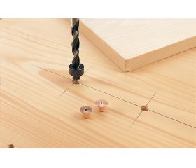 Juego de topes de profundidad para brocas para madera de 3 pzas.