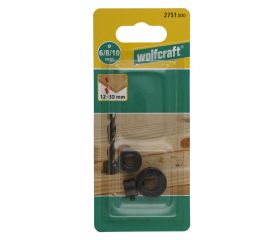 1 juego de topes de profundidad de 3 pzas. Ø 6, 8, 10 mm