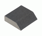 1 esponja de lijar para contorno de grano 120; 100 x 90 x 25 mm