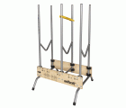 Soporte para cortar leña con motosierras