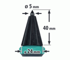 Fresa de escariar manual