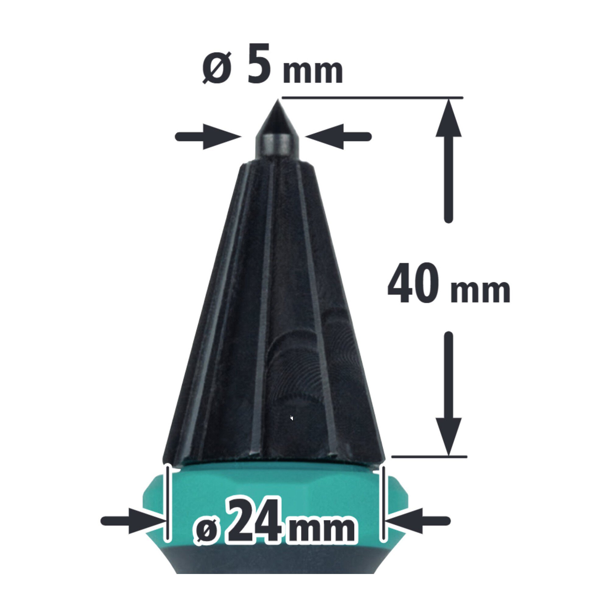 Fresa de escariar manual