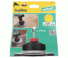 1 plato lijador aj. fixoflex BM Ø125mm
