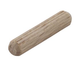 50 espigas corrugadas de haya de ø6x30 mm