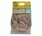 150 espigas corrugadas de haya de ø8x40mm