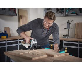 Engalletadora de madera para amoladoras angulares