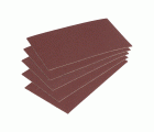 5 hojas de lijar adhesivas Corindón de grano 120 de 70 x 125 mm