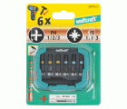 Caja de puntas Impact, estrella (PH/PZ 1–3), 7 piezas