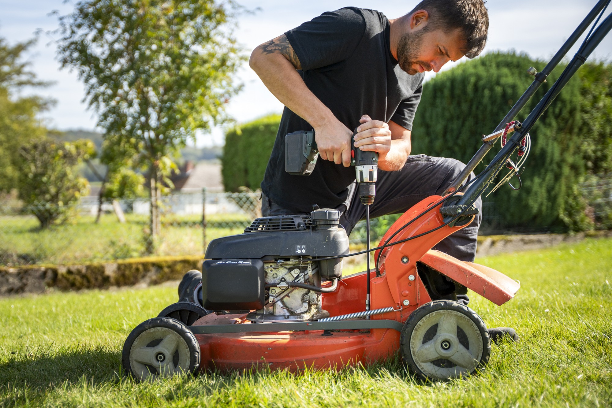 Portapuntas con vástago extralargo