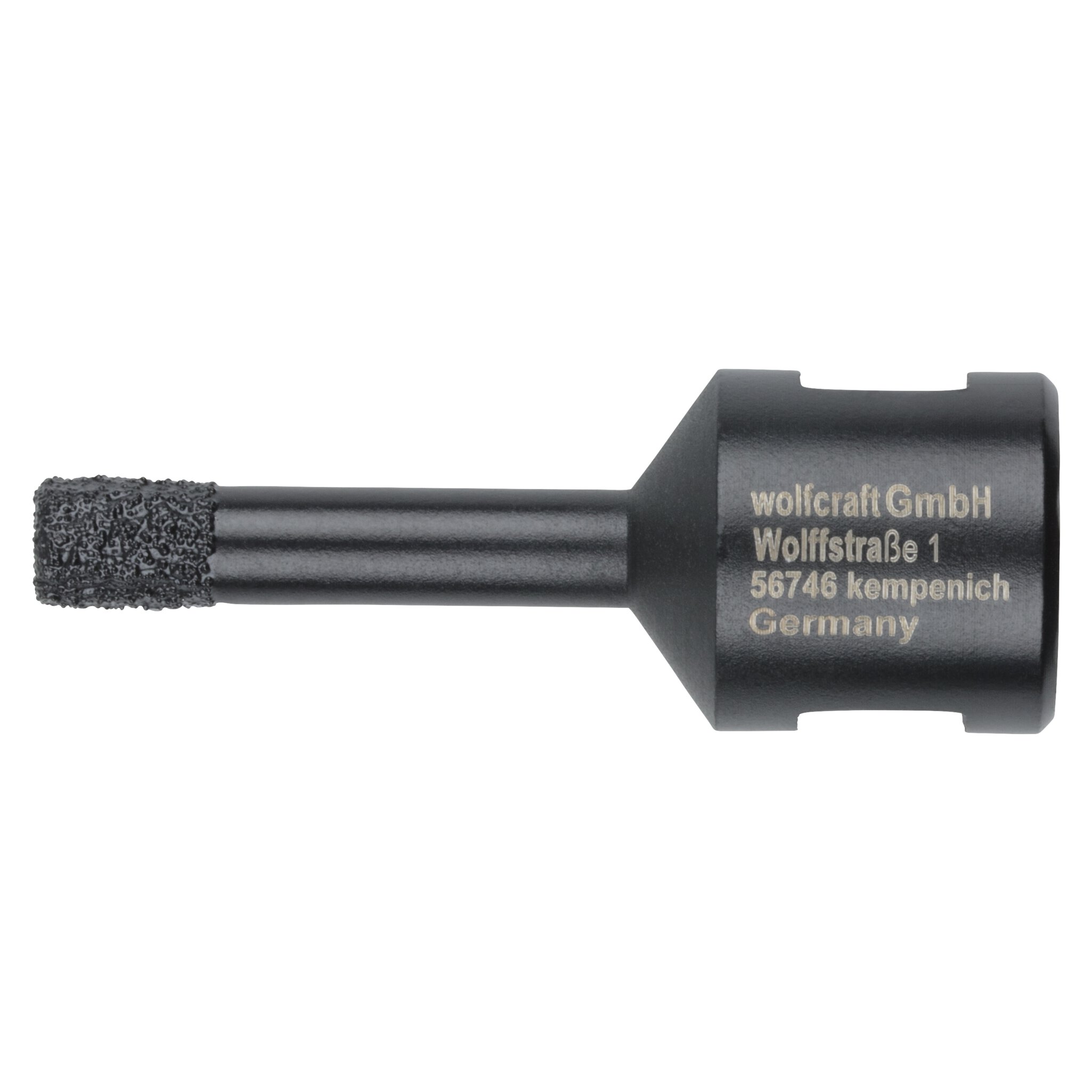 1 broca de perforación de diamante para amoladora angular ø 8 mm